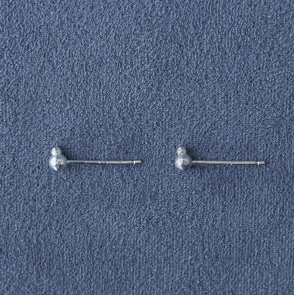 SALE E PEPE sterling silver gourd earrings SEP-SP03E15-YIN Silver